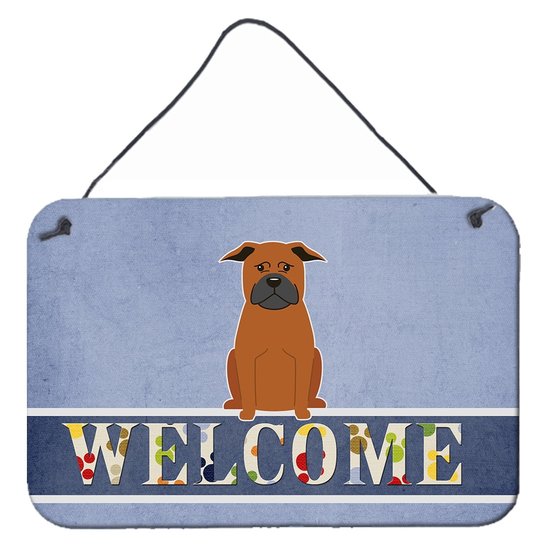 Chinese Chongqing Dog Welcome Wall or Door Hanging Prints