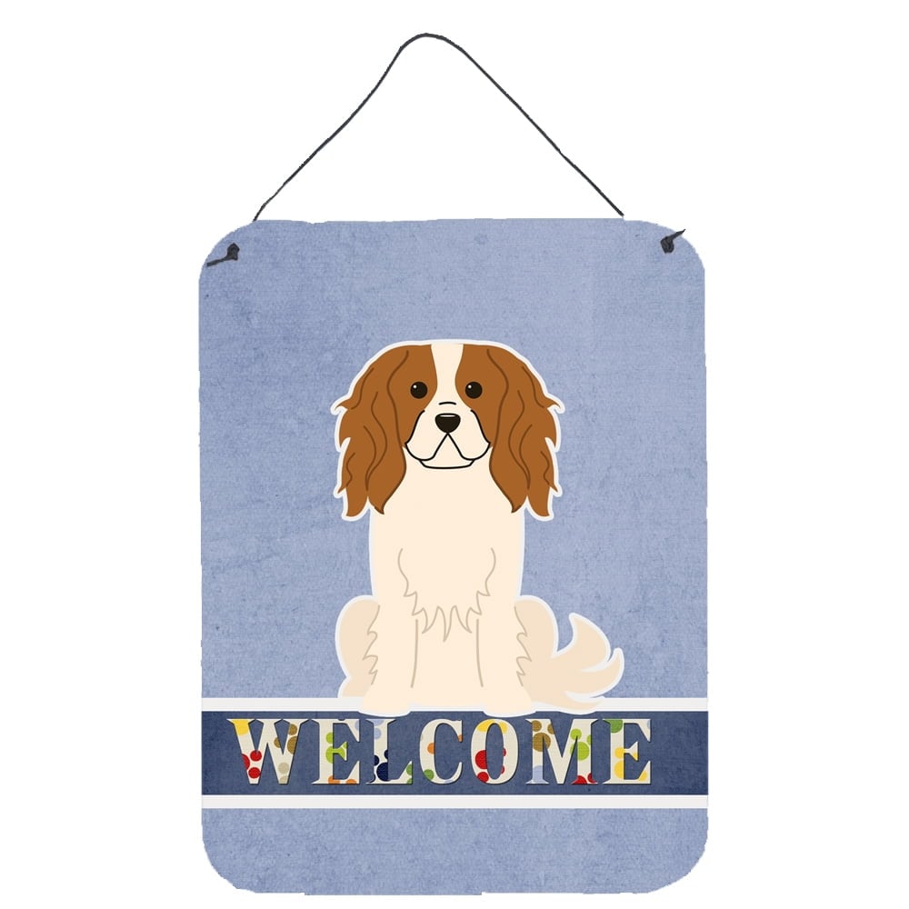Cavalier Spaniel Welcome Wall or Door Hanging Prints