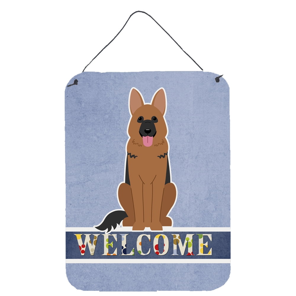 German Shepherd Welcome Wall or Door Hanging Prints