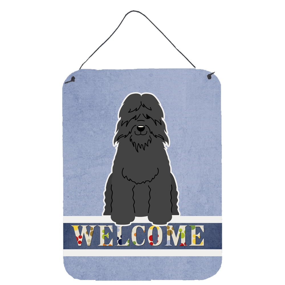 Bouvier Des Flandres Welcome Wall or Door Hanging Prints