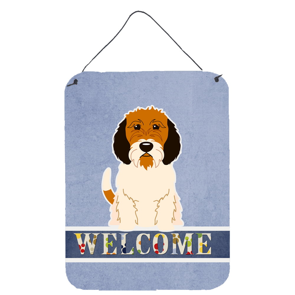 Petit Basset Griffon Veenden Welcome Wall or Door Hanging Prints