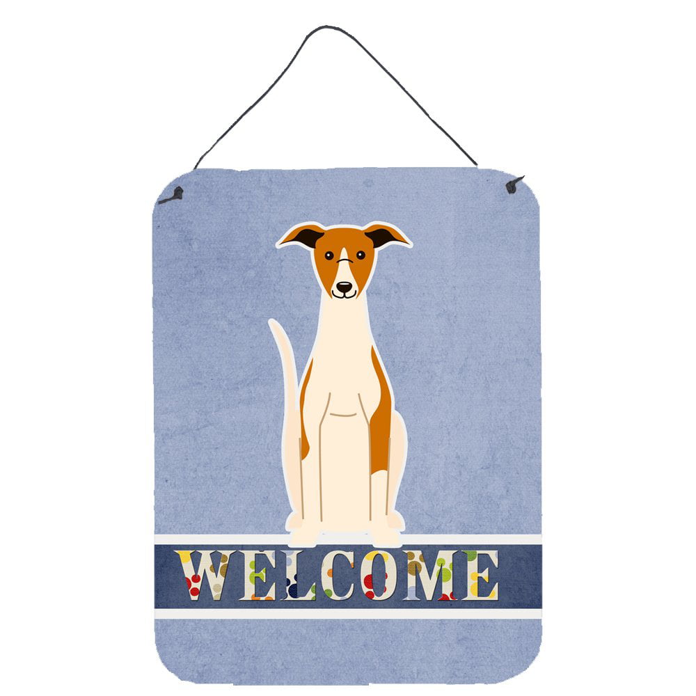 Whippet Welcome Wall or Door Hanging Prints