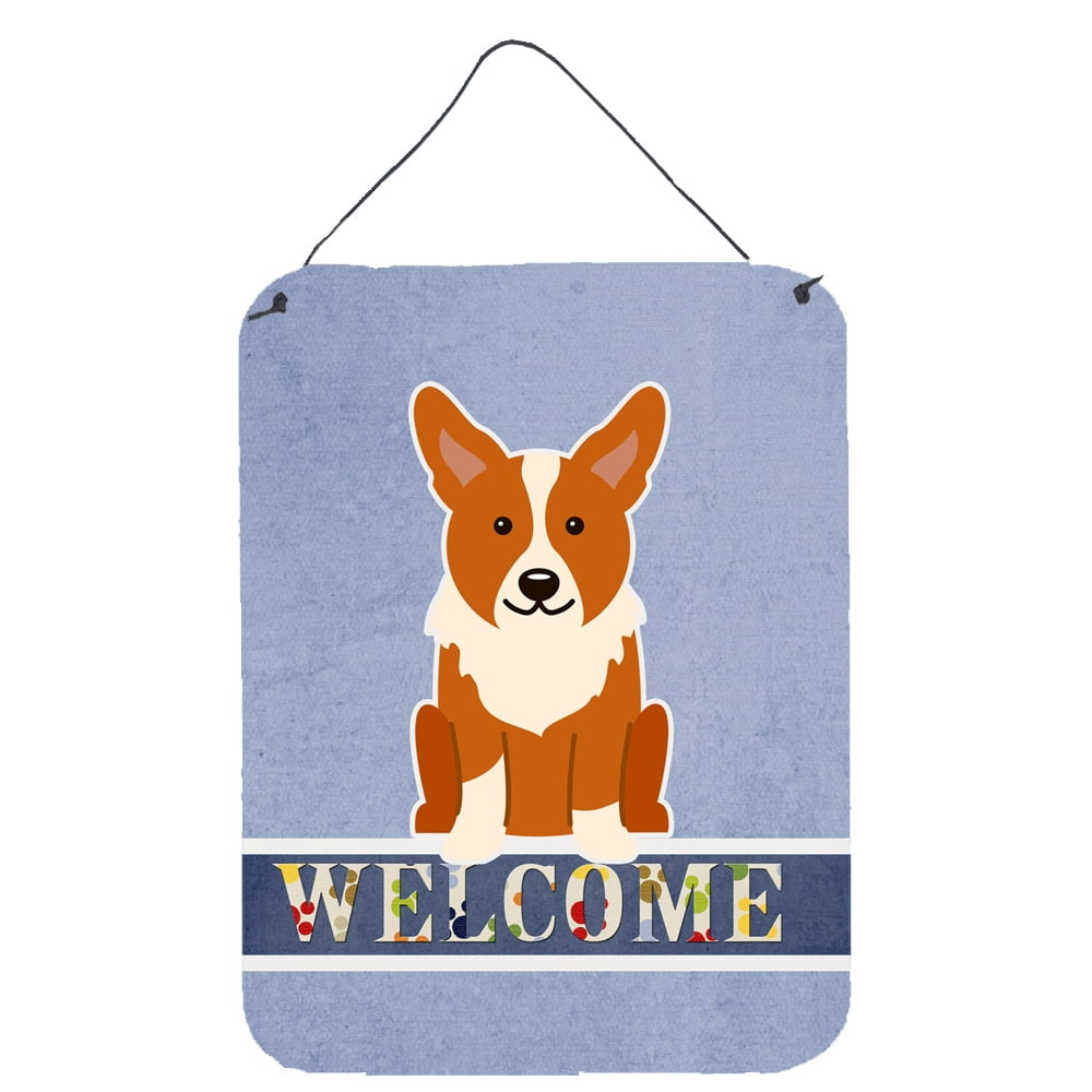 Corgi Welcome Wall or Door Hanging Prints