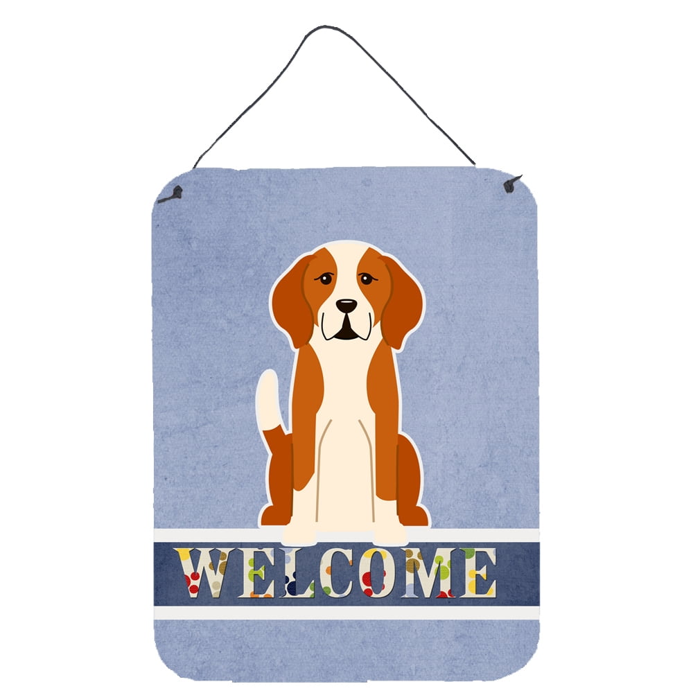 English Foxhound Welcome Wall or Door Hanging Prints