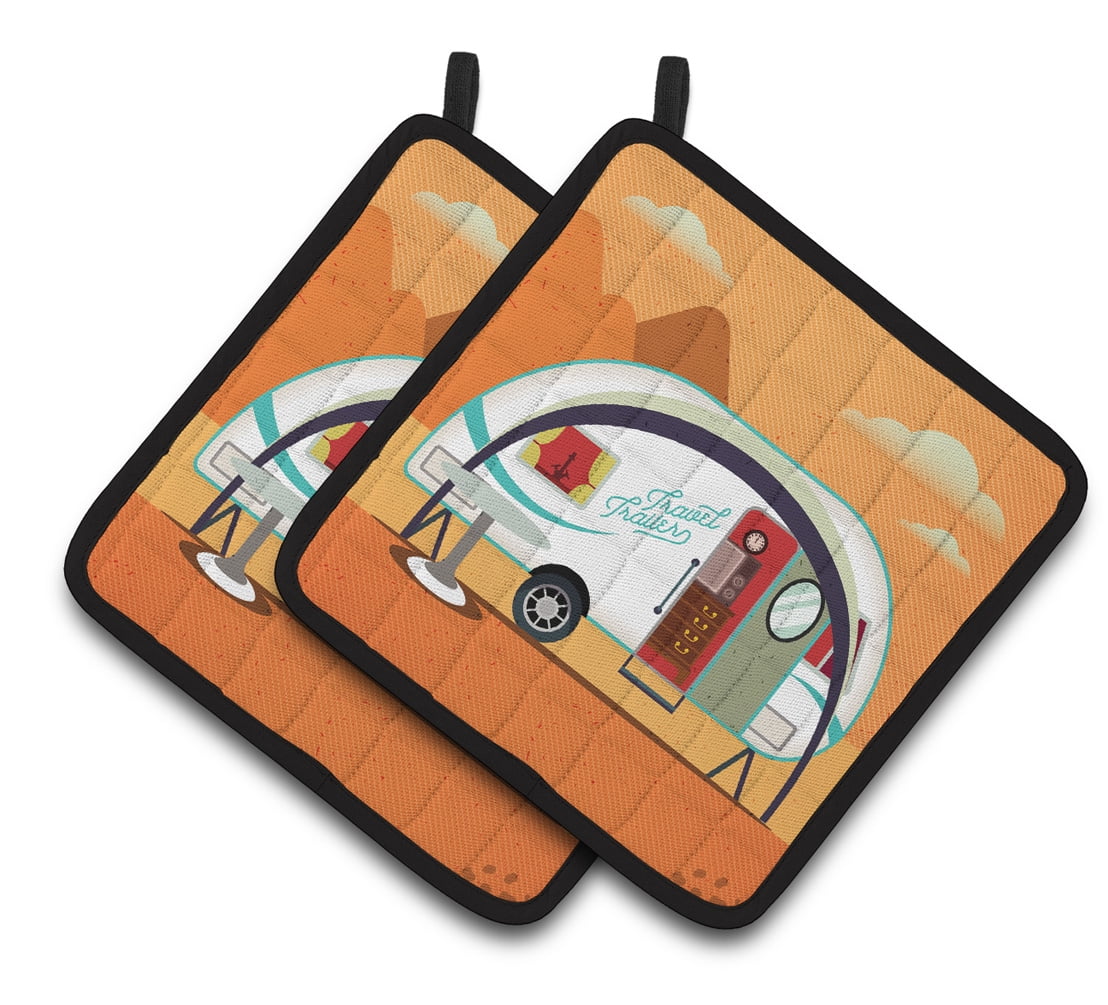 Greatest Adventure New Camper Pair of Pot Holders
