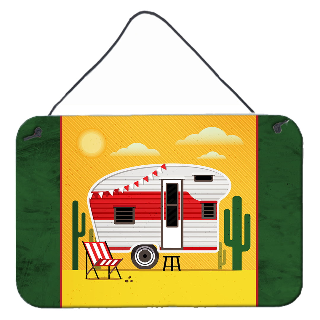 Greatest Adventure Retro Camper Desert Wall or Door Hanging Prints