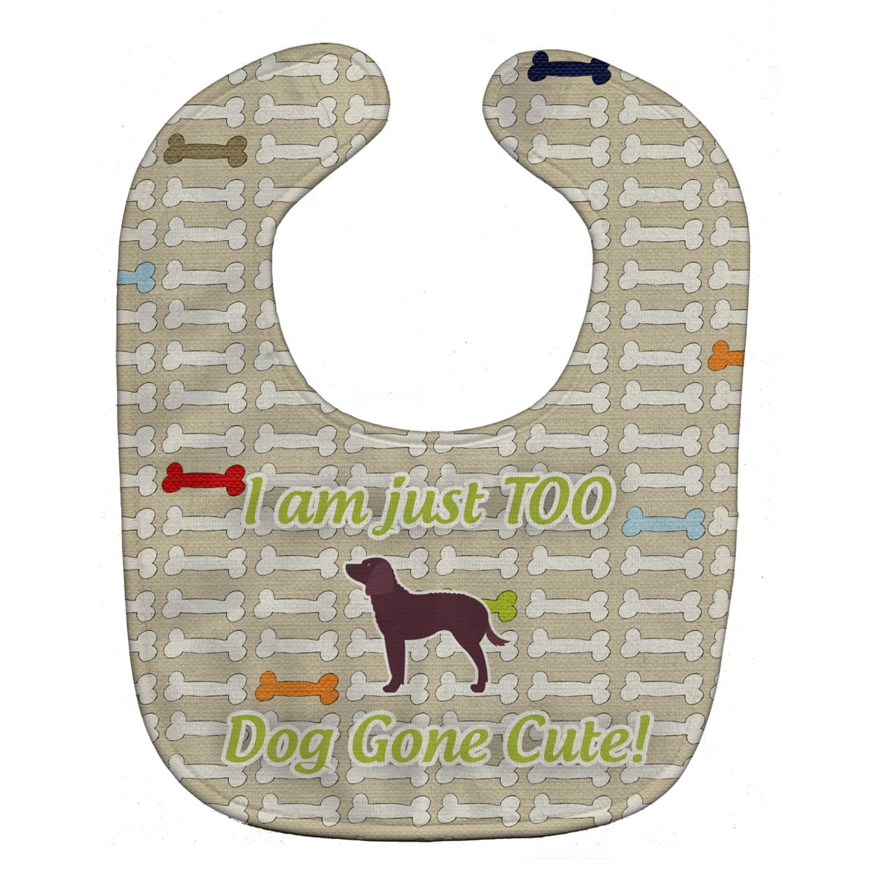 American Water Spaniel Dog Gone Cute Baby Bib