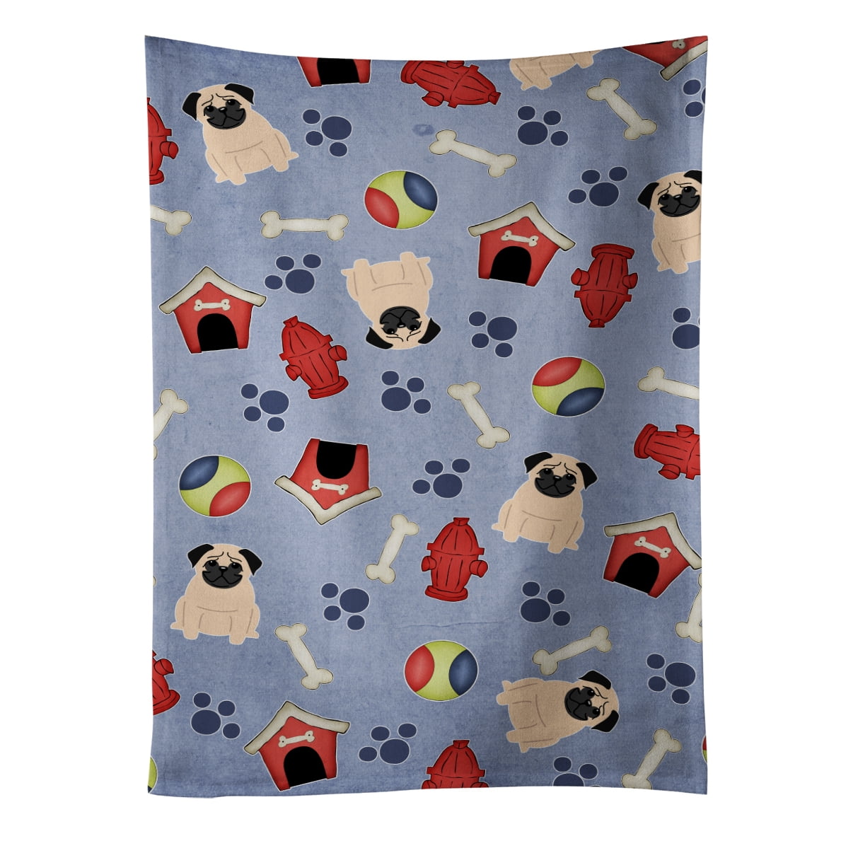 Dog House Collection Pug Fawn Kitchen Towel