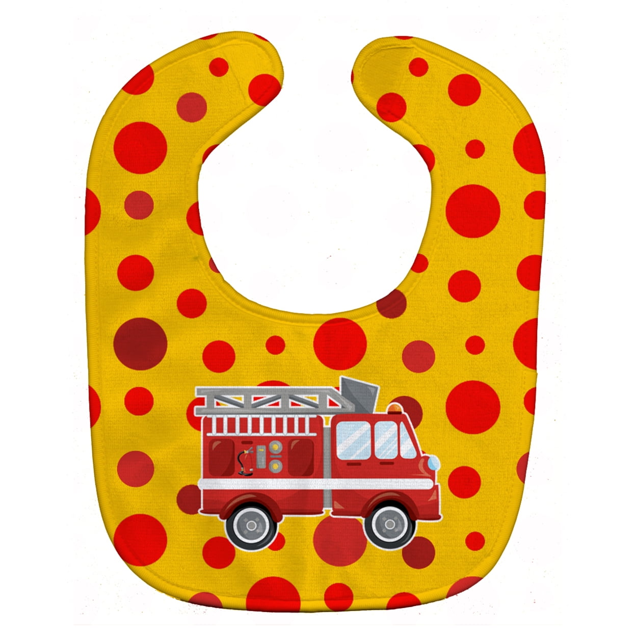 BB6998BIB Firemans Firetruck Baby Bib
