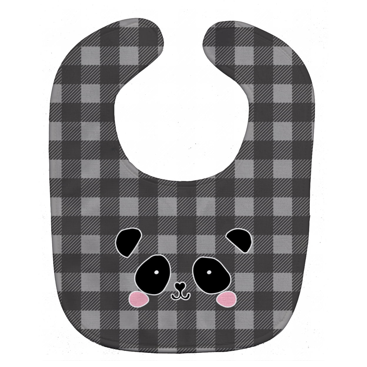 Panda Bear Face Baby Bib