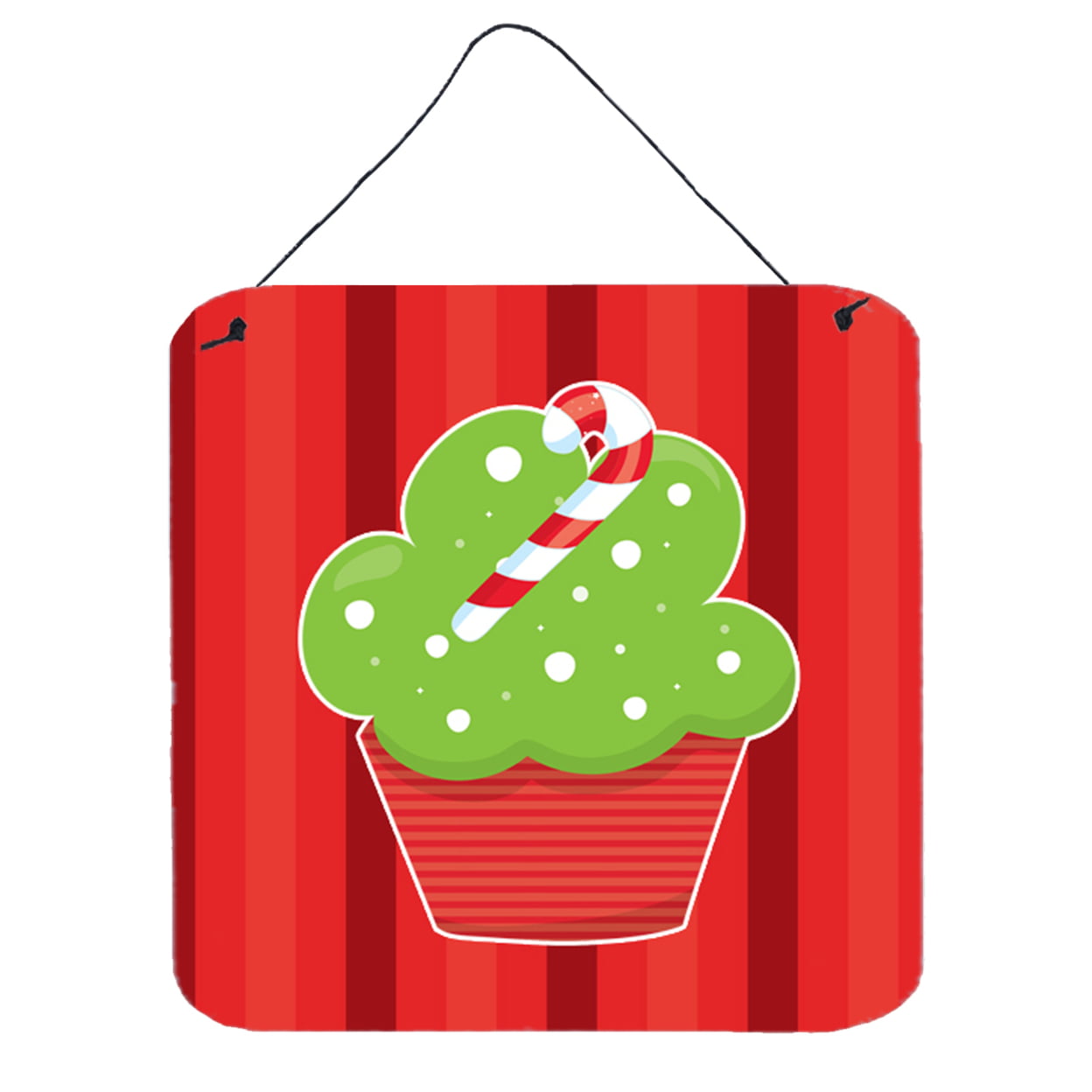 Christmas Cupcake Wall or Door Hanging Prints