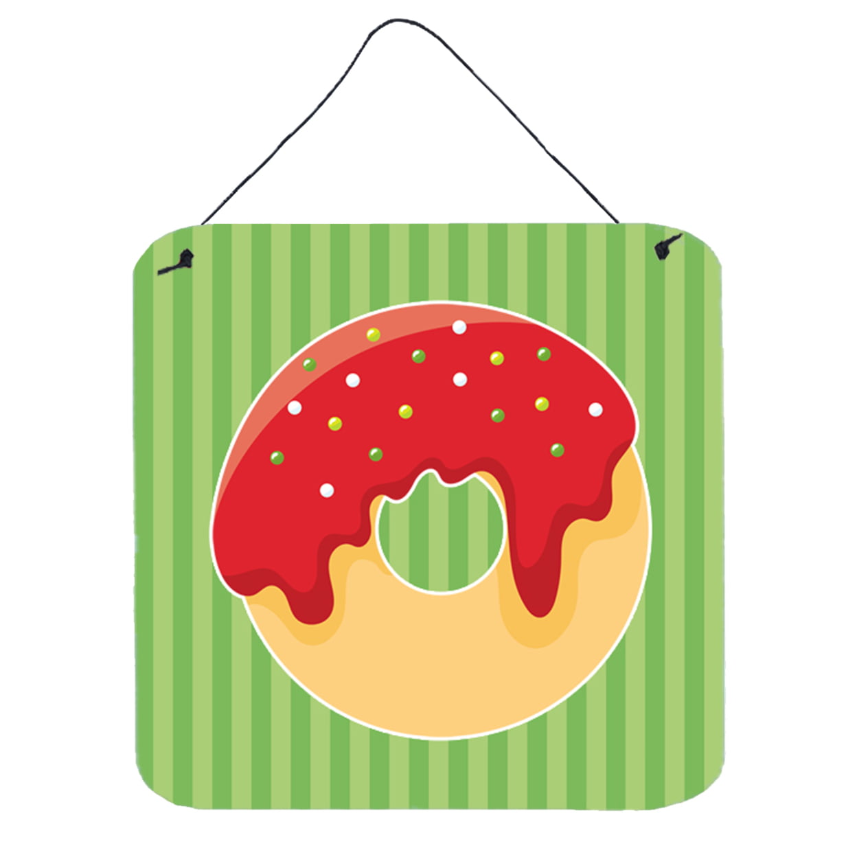Christmas Donut Wall or Door Hanging Prints
