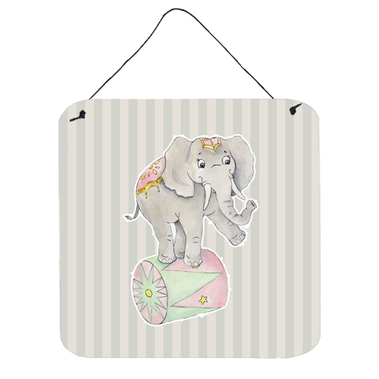 Circus Elephant Wall or Door Hanging Prints