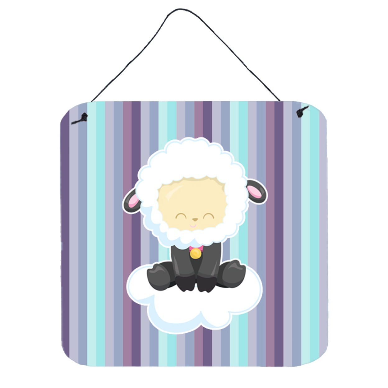 Sheep on Cloud Wall or Door Hanging Prints