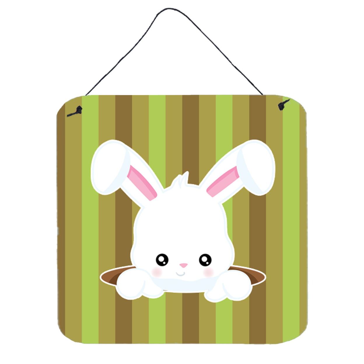 Easter Rabbit Hole Wall or Door Hanging Prints
