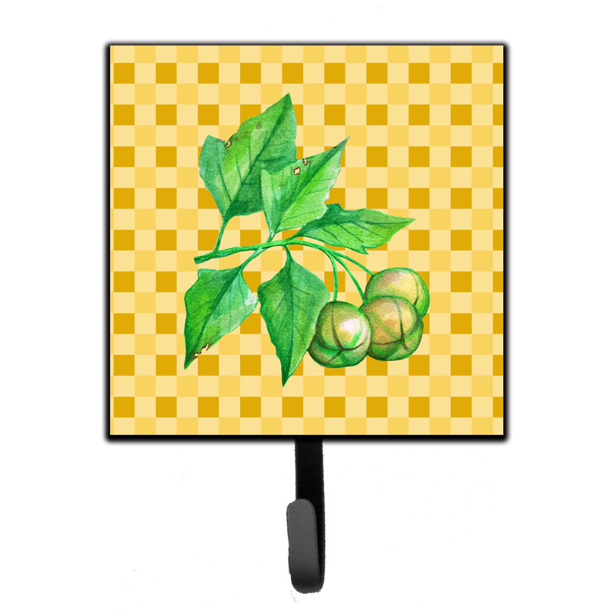 Candlenut on Basketweave Leash or Key Holder