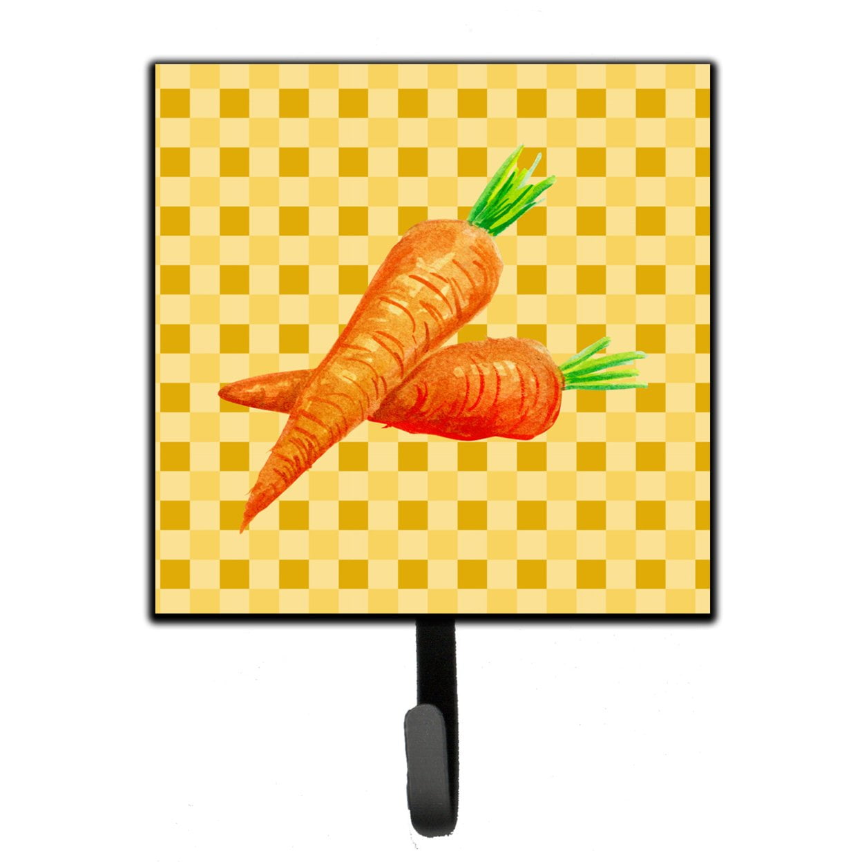Carrots on Basketweave Leash or Key Holder