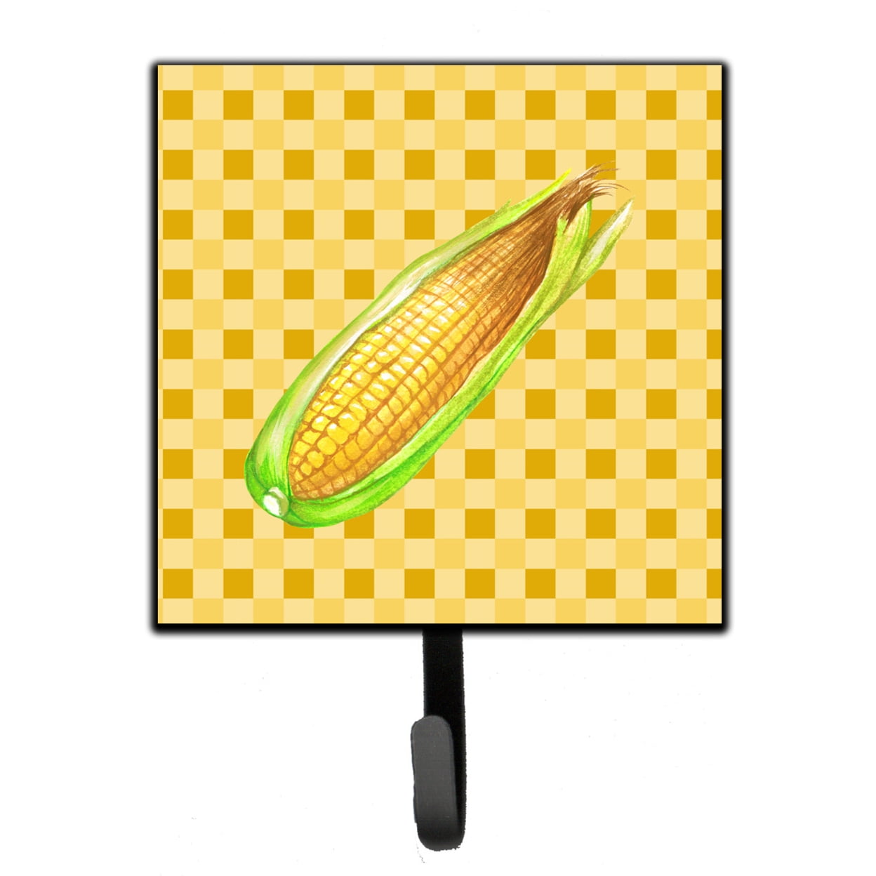 Corn on Basketweave Leash or Key Holder