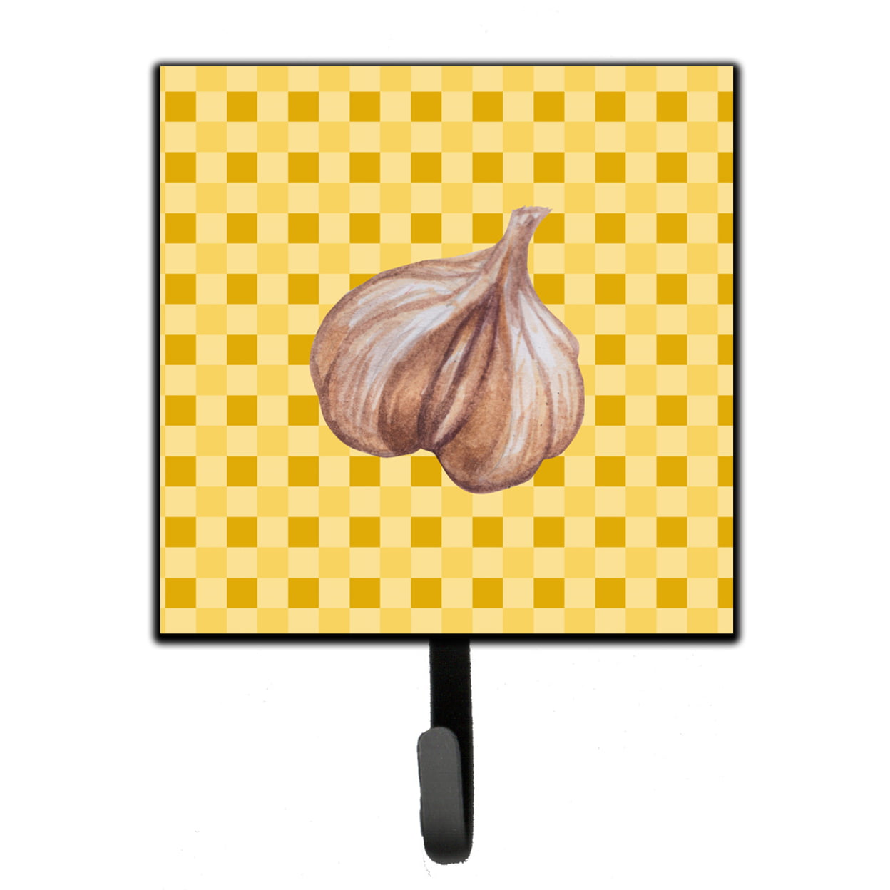 Garlic on Basketweave Leash or Key Holder