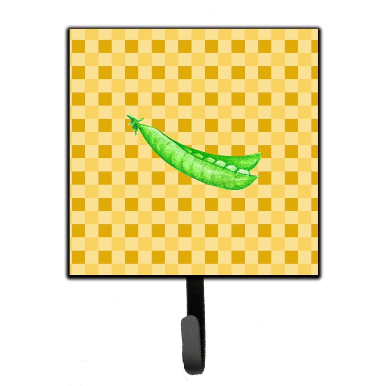 Peas on Basketweave Leash or Key Holder