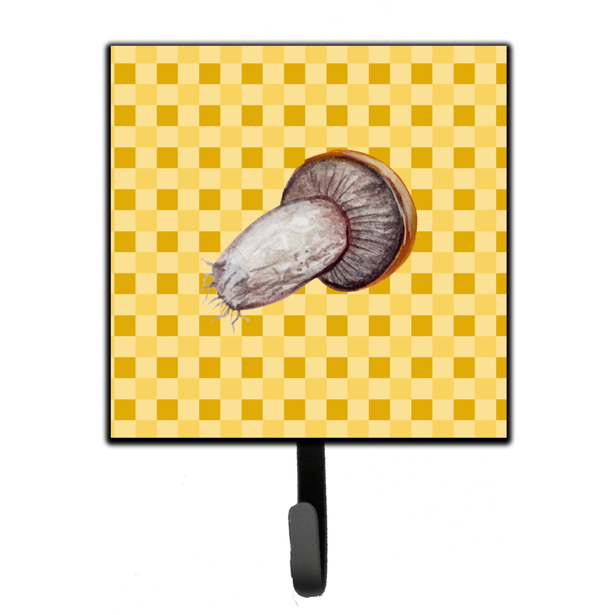Rotkappe Mushroom on Basketweave Leash or Key Holder