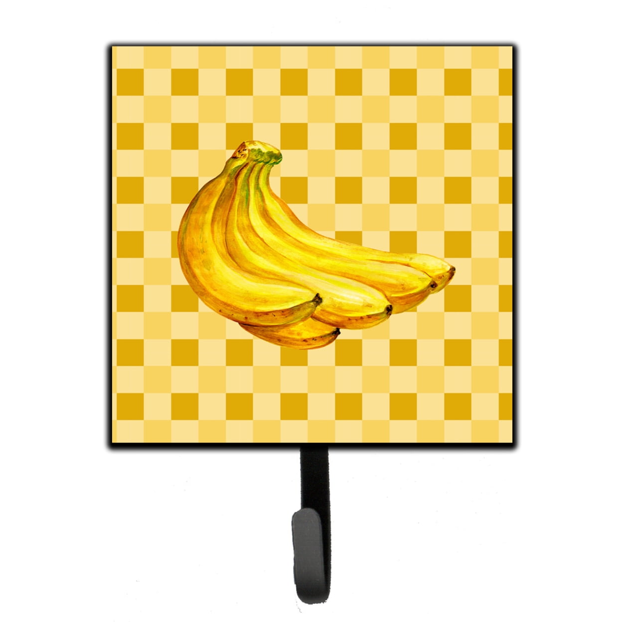 Banana Bunch on Basketweave Leash or Key Holder