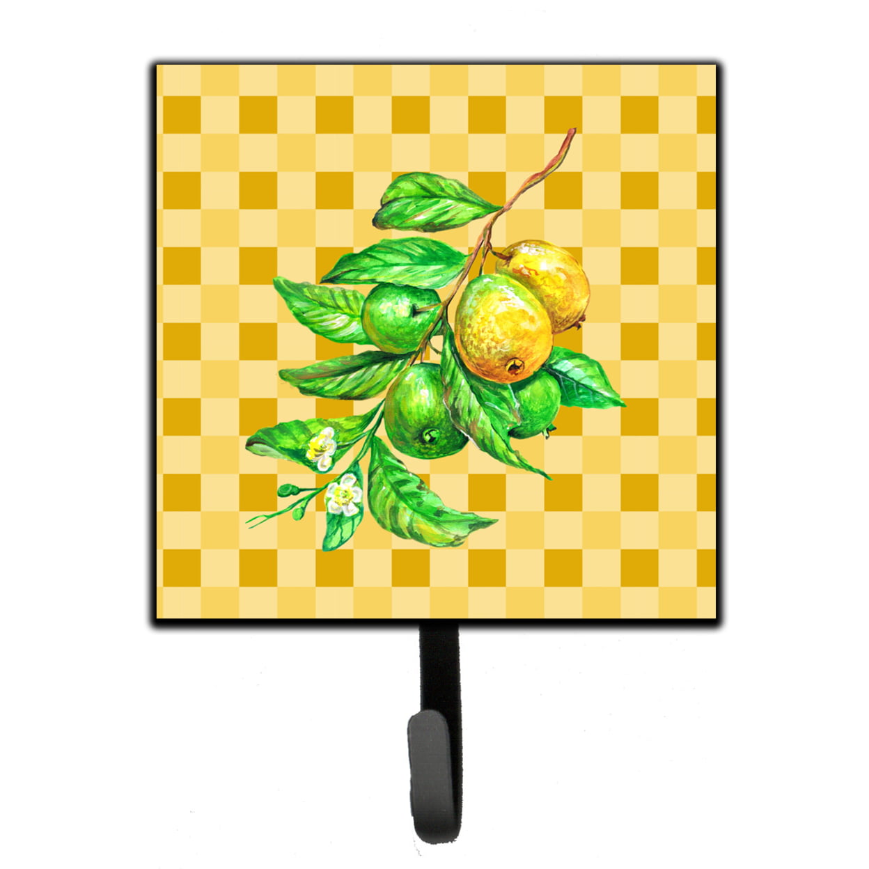 Guavas Branch on Basketweave Leash or Key Holder