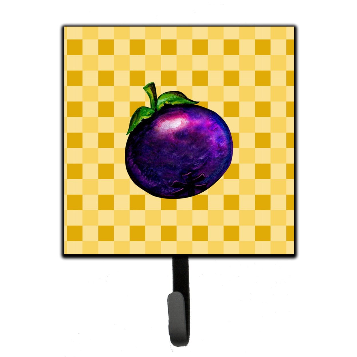 Mangosteen on Basketweave Leash or Key Holder