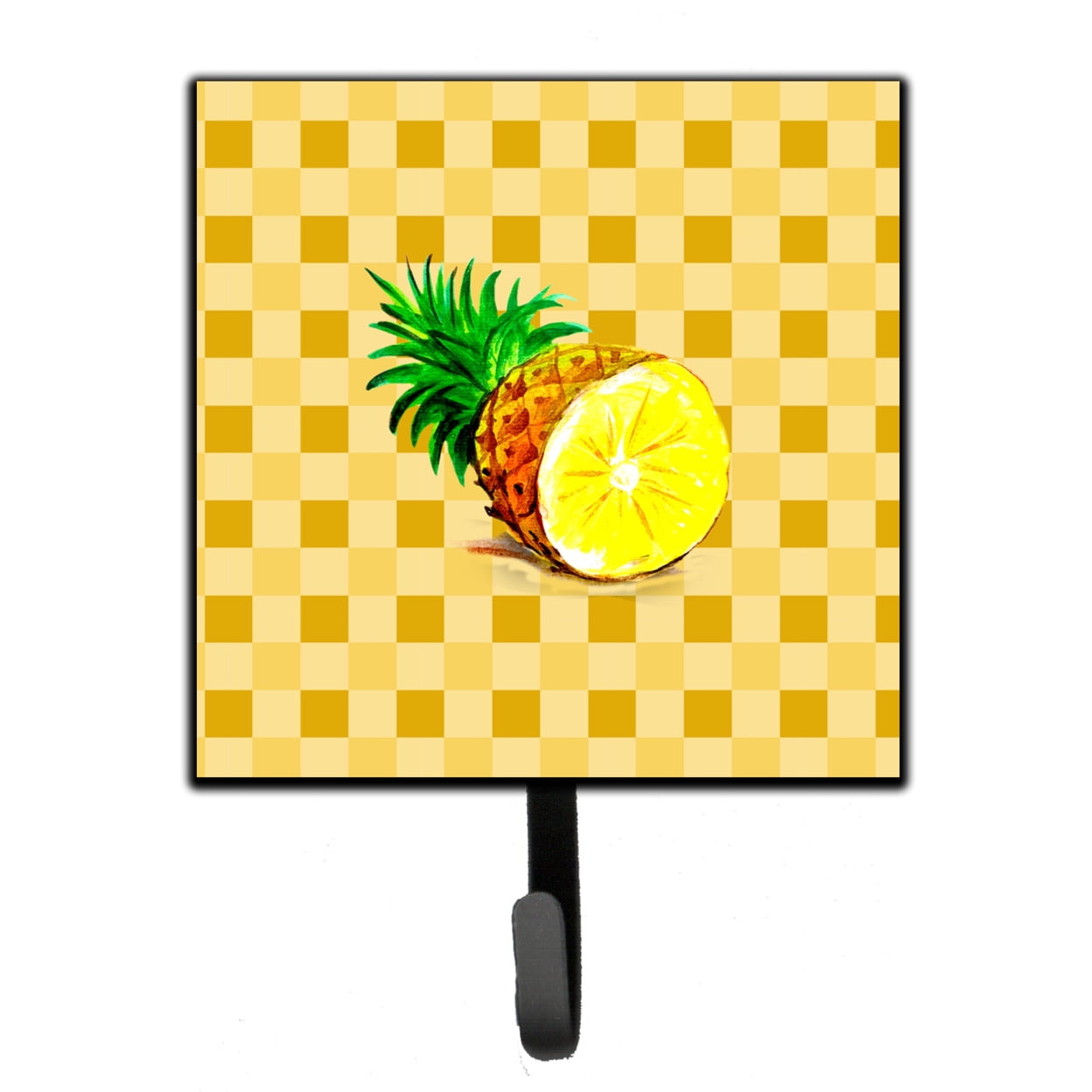 Top of Pineapple Cut on Basketweave Leash or Key Holder
