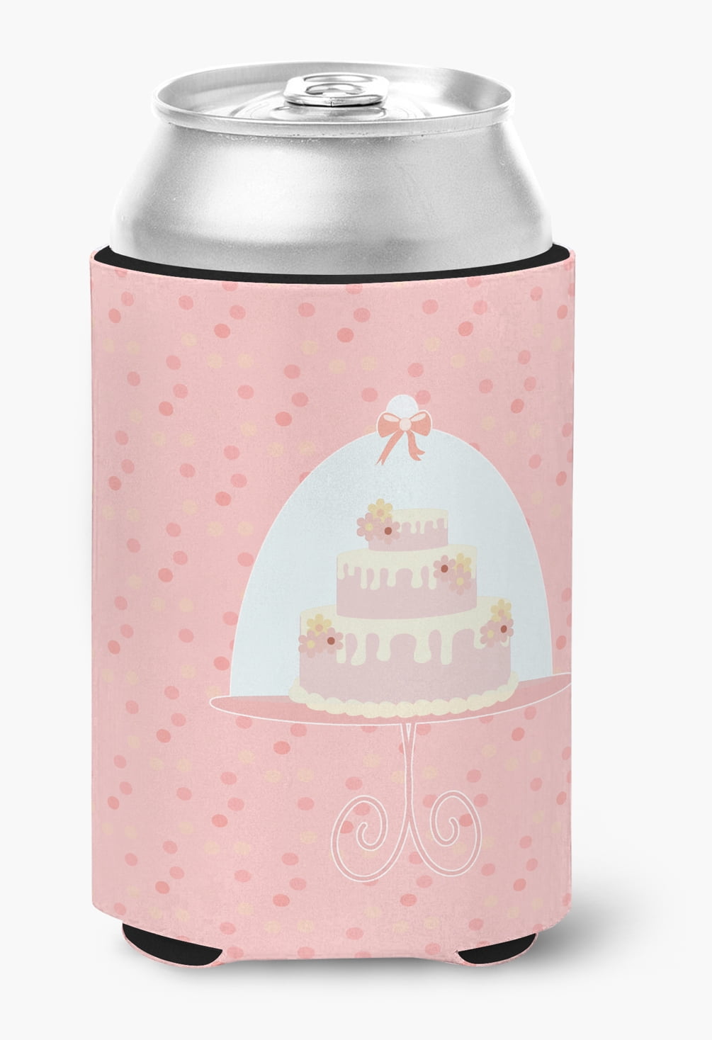 BB7276CC Decorative Cake 3 Tier Pink Can or Bottle Hugger