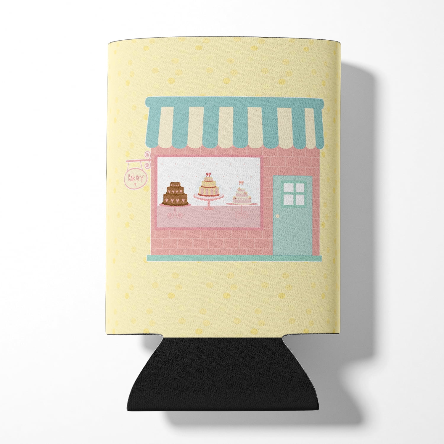Bake Shoppe on Yellow Can or Bottle Hugger