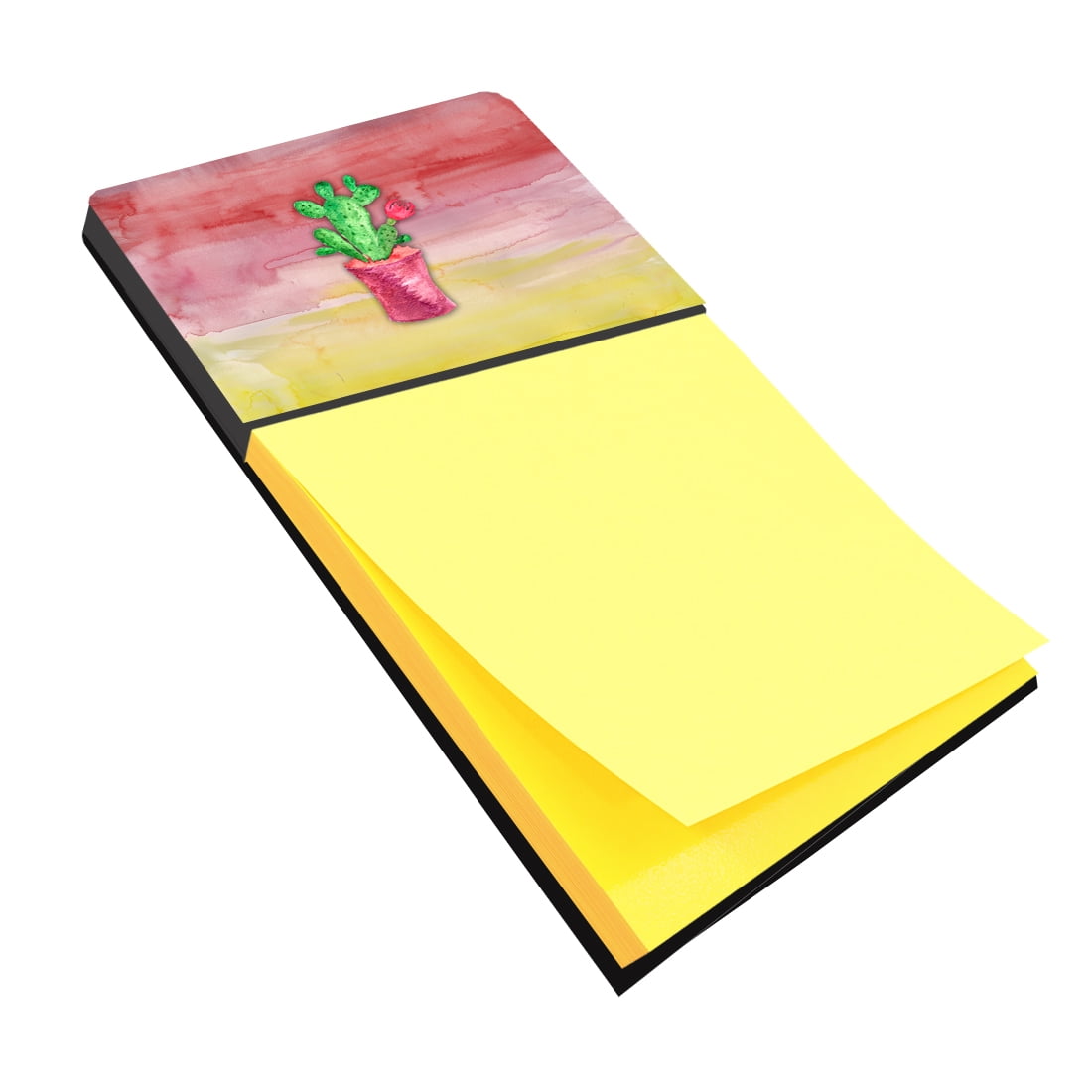 BB7361SN Flowering Cactus Watercolor Sticky Note Holder