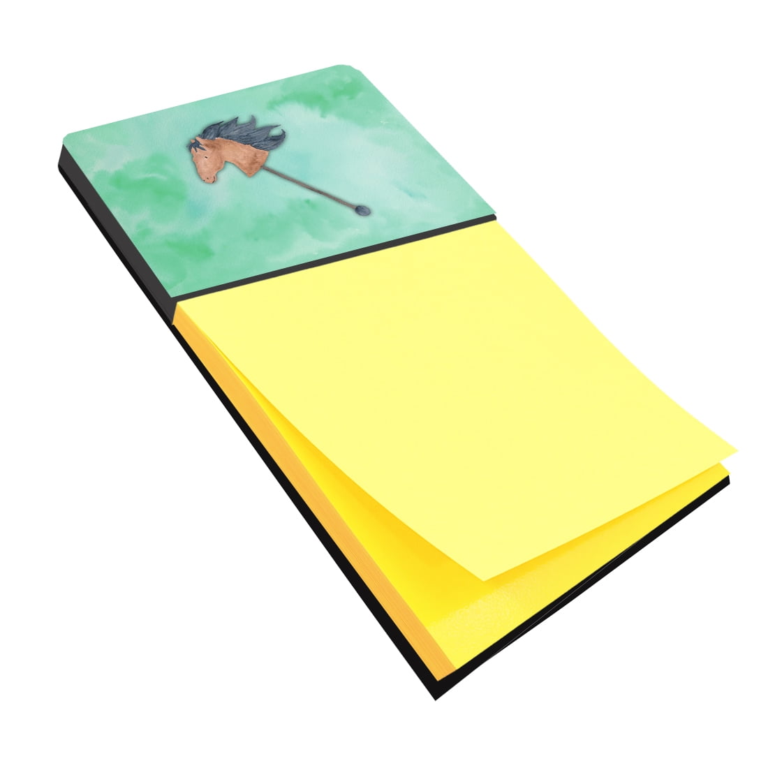 BB7366SN Stick Horse Watercolor Sticky Note Holder