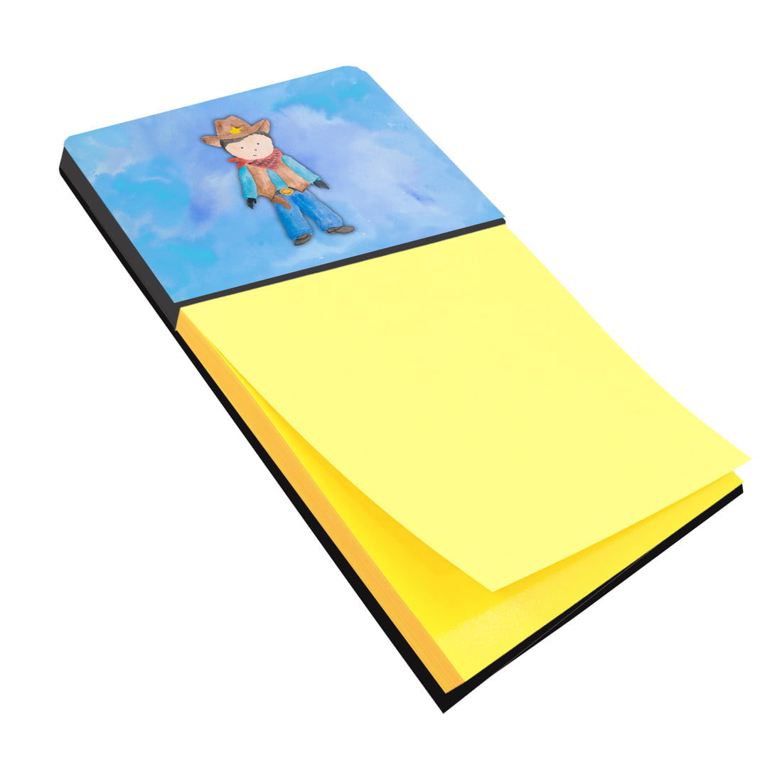 BB7368SN Cowboy Watercolor Sticky Note Holder