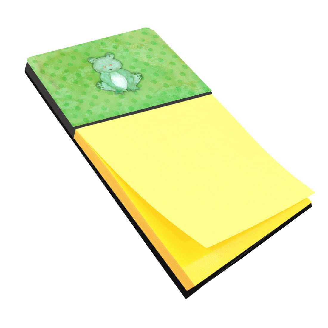 Polkadot Frog Watercolor Sticky Note Holder