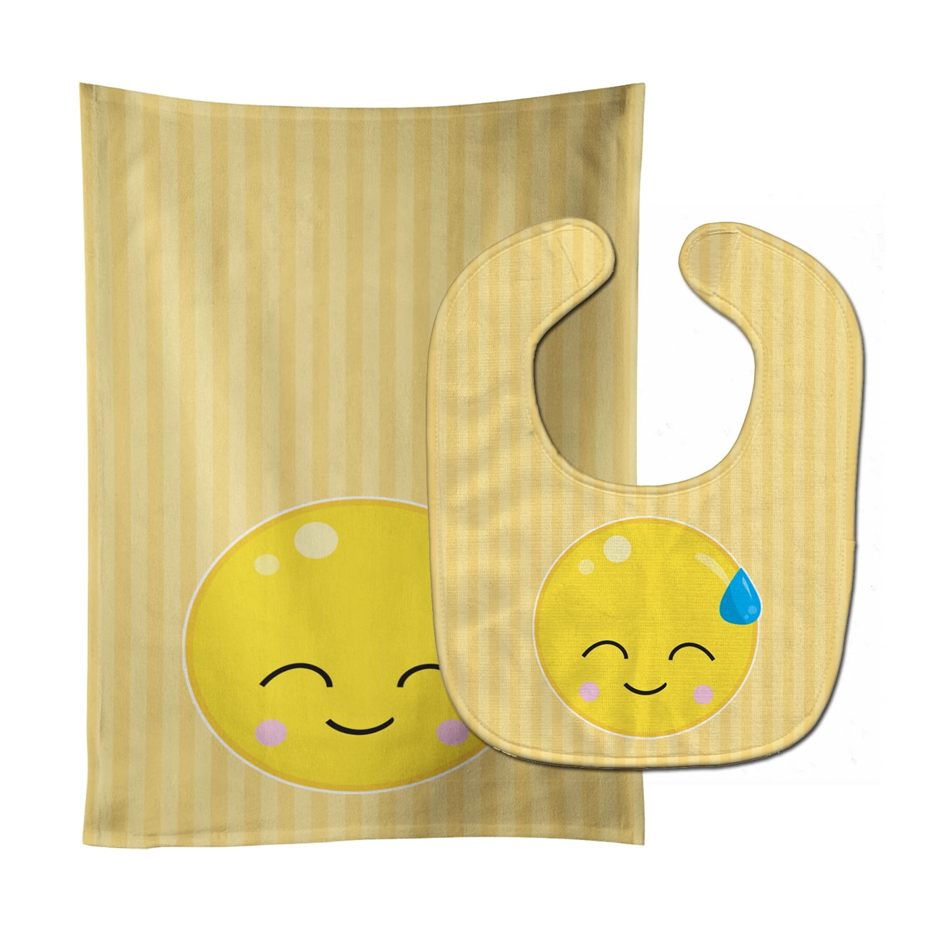 Sweating Face Baby Bib & Burp Cloth