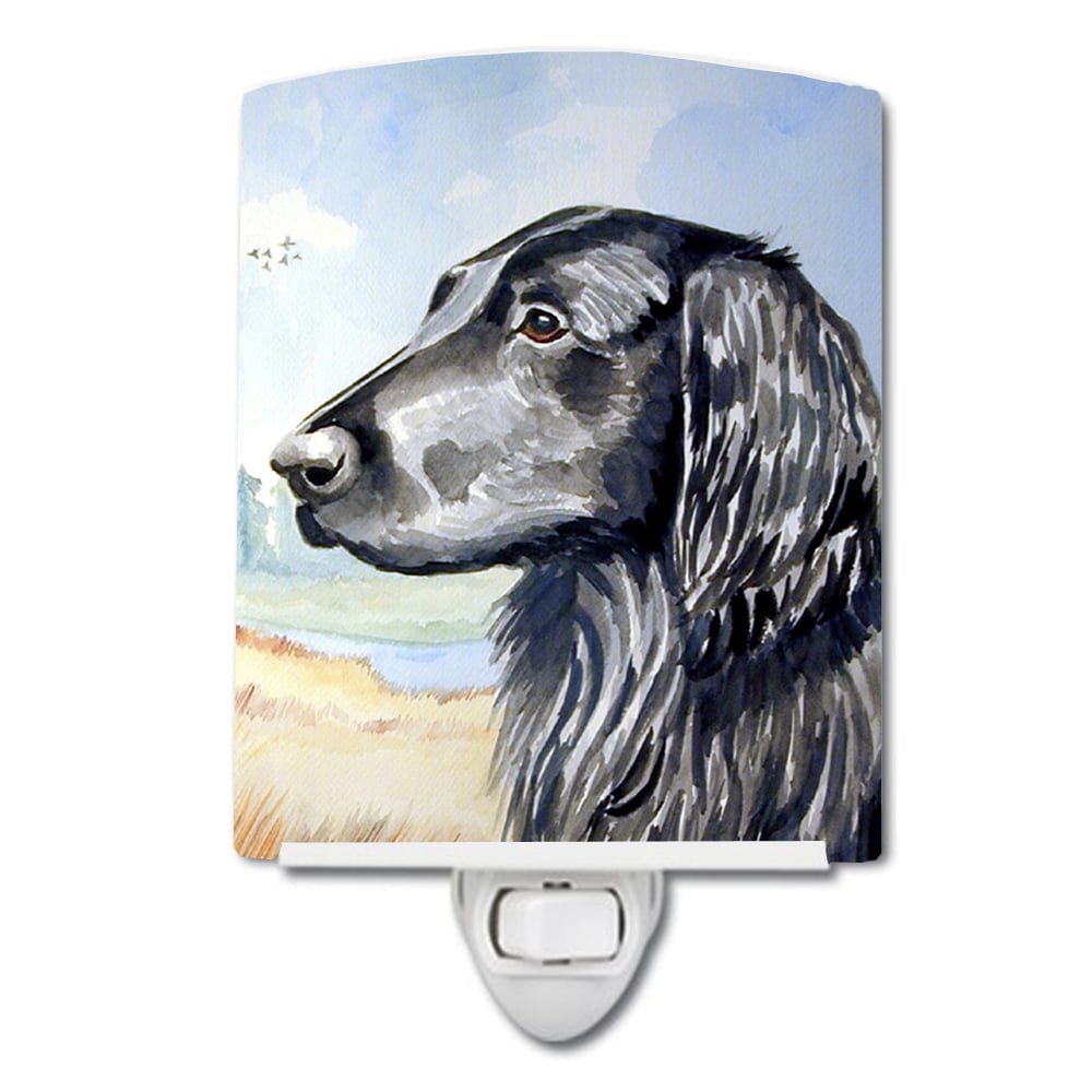 7064CNL Flat Coated Retriever Ceramic Night Light