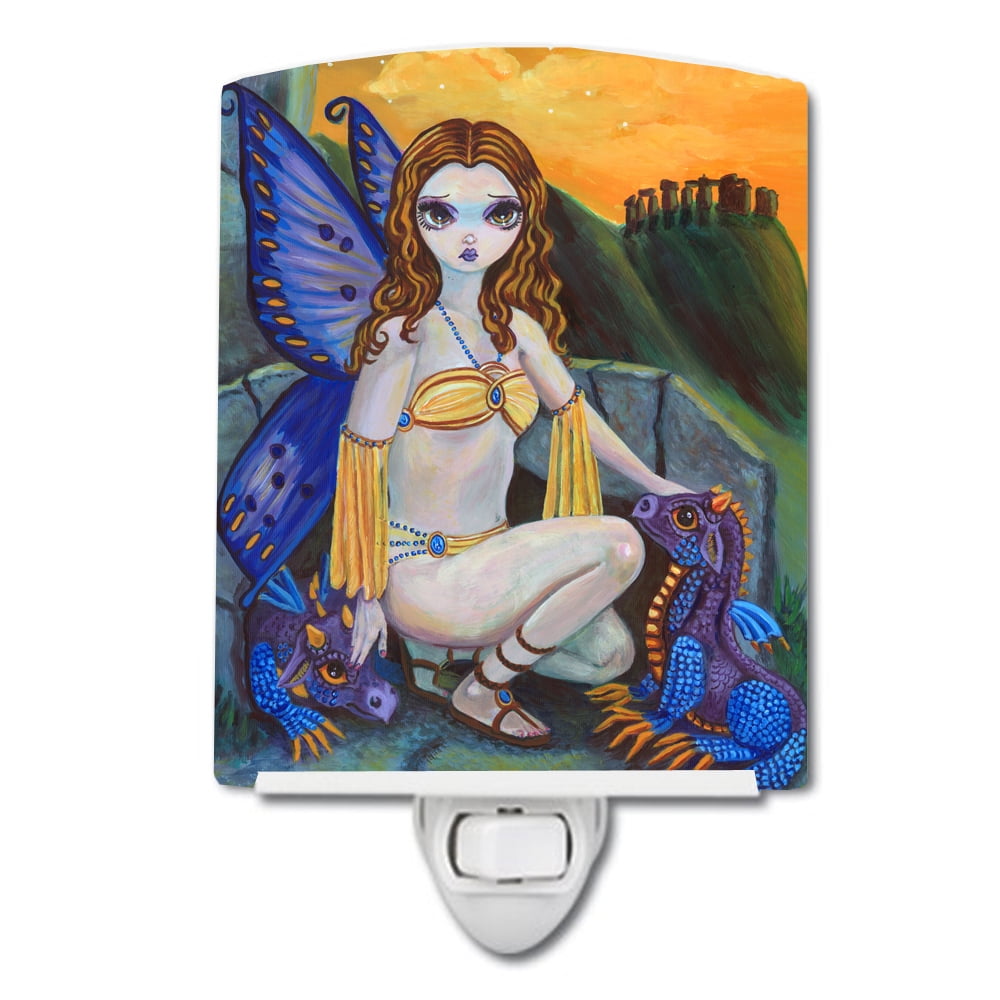 7374CNL Fairy Foundlings Ceramic Night Light