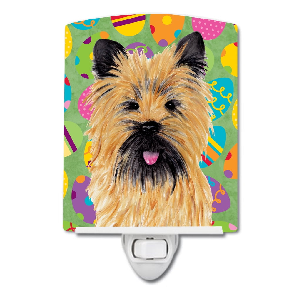 SC9455CNL Cairn Terrier Easter Eggtravaganza Ceramic Night Light