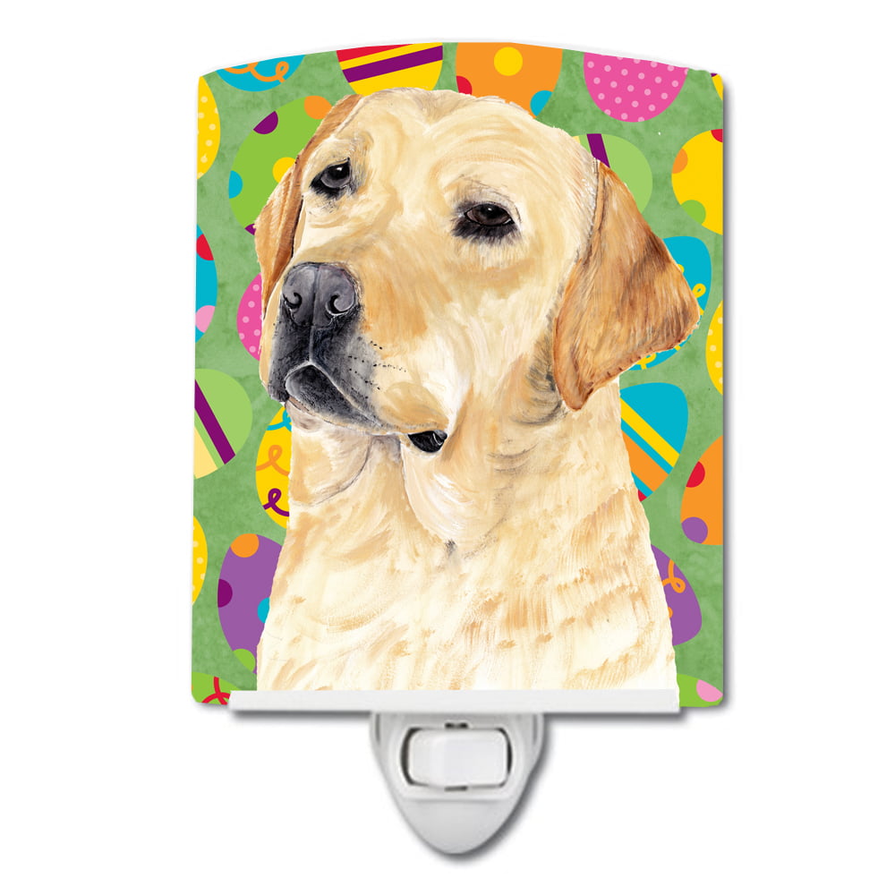 SC9456CNL Labrador Easter Eggtravaganza Ceramic Night Light