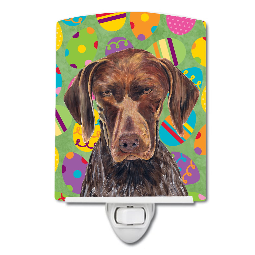 SC9475CNL German Shorthaired Pointer Easter Eggtravaganza Ceramic Night Light