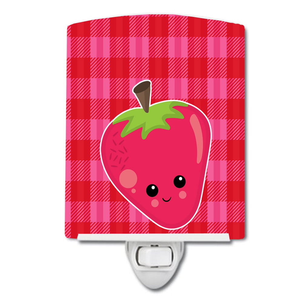 BB6989CNL Strawberry Face Ceramic Night Light