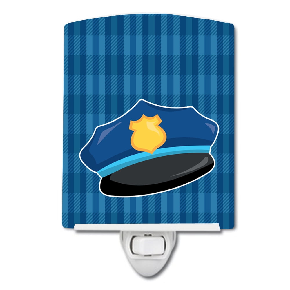 BB7007CNL Police Hat Ceramic Night Light
