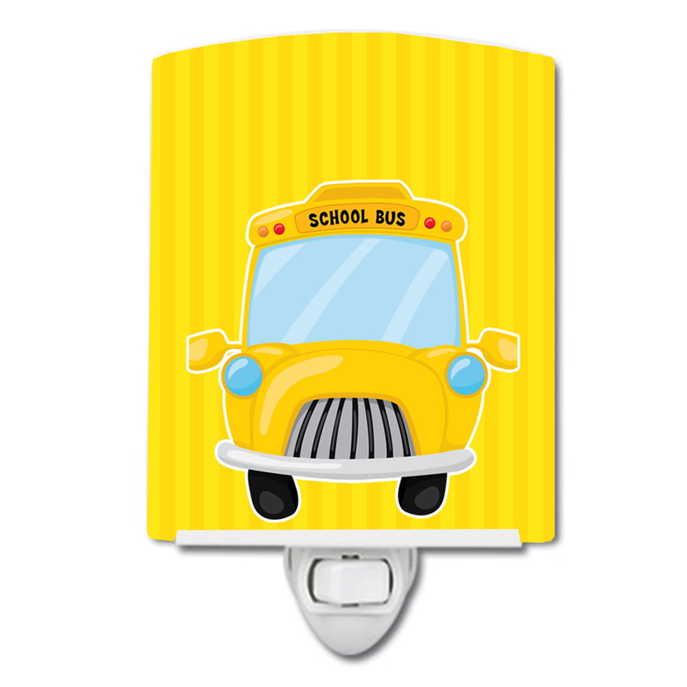 BB7019CNL School Bus Ceramic Night Light