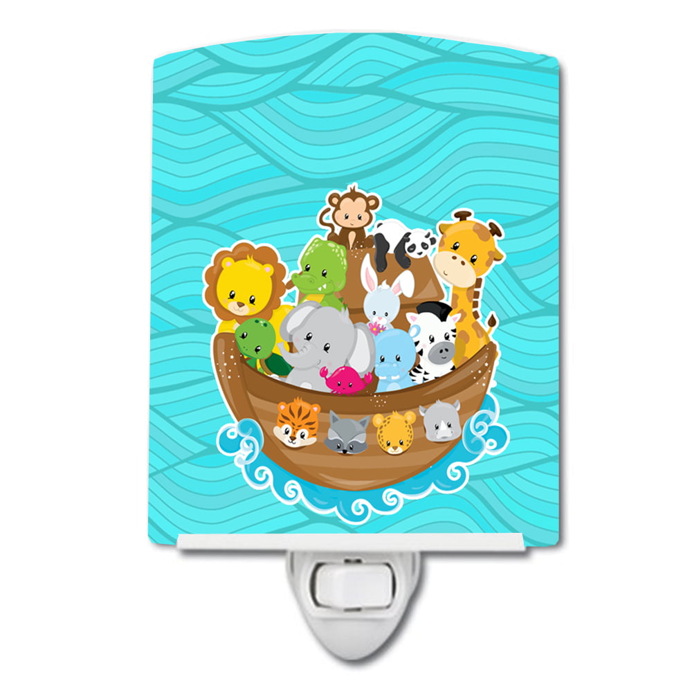 BB7021CNL Noahs Ark Ceramic Night Light