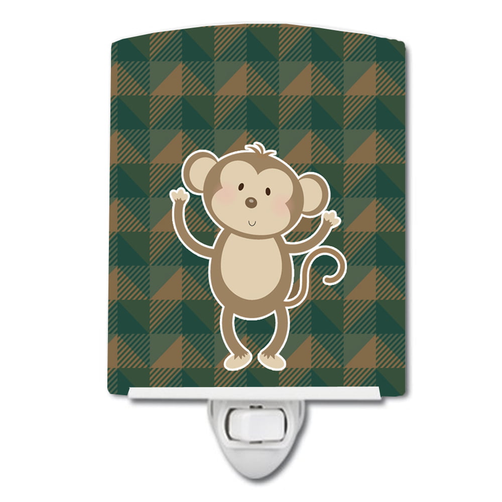 BB7025CNL Monkey Ceramic Night Light