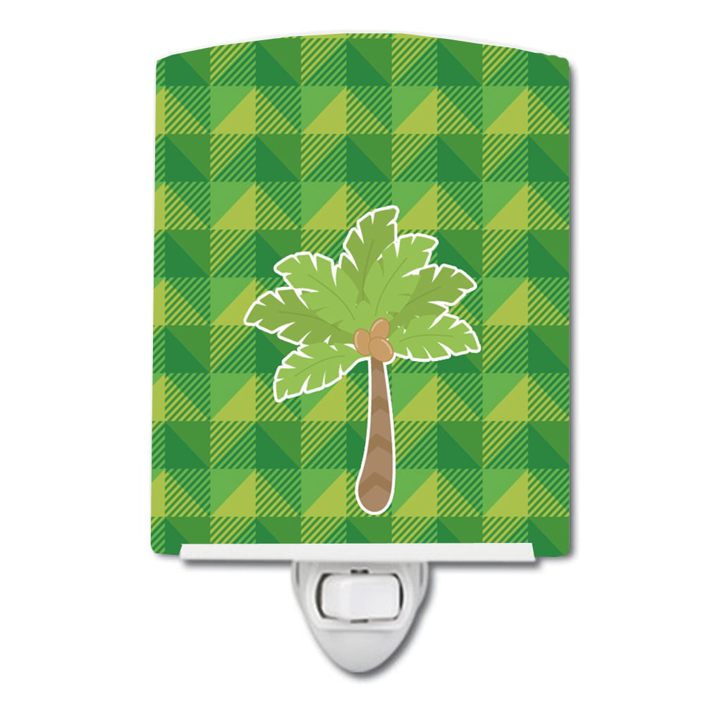 BB7027CNL Palm Tree Ceramic Night Light