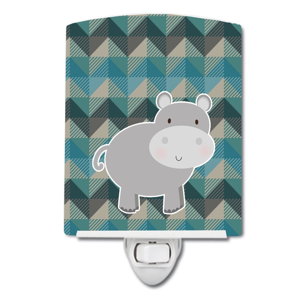 BB7031CNL Hippopotamus Ceramic Night Light