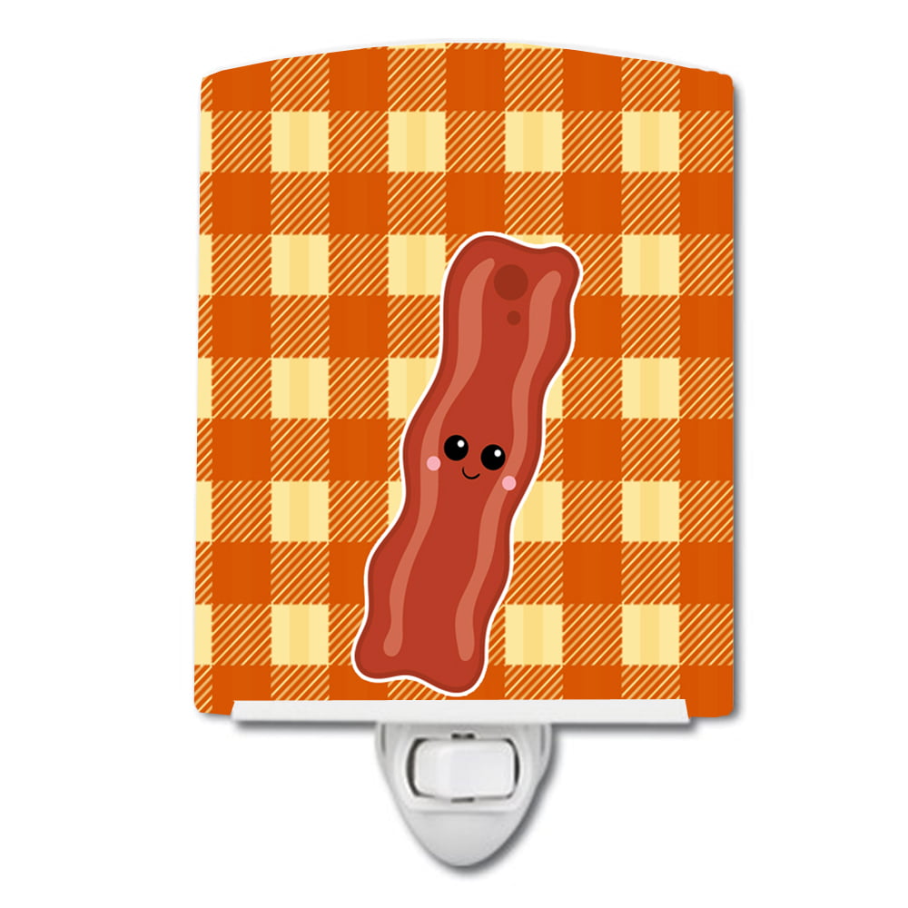 BB7043CNL Bacon Face Ceramic Night Light