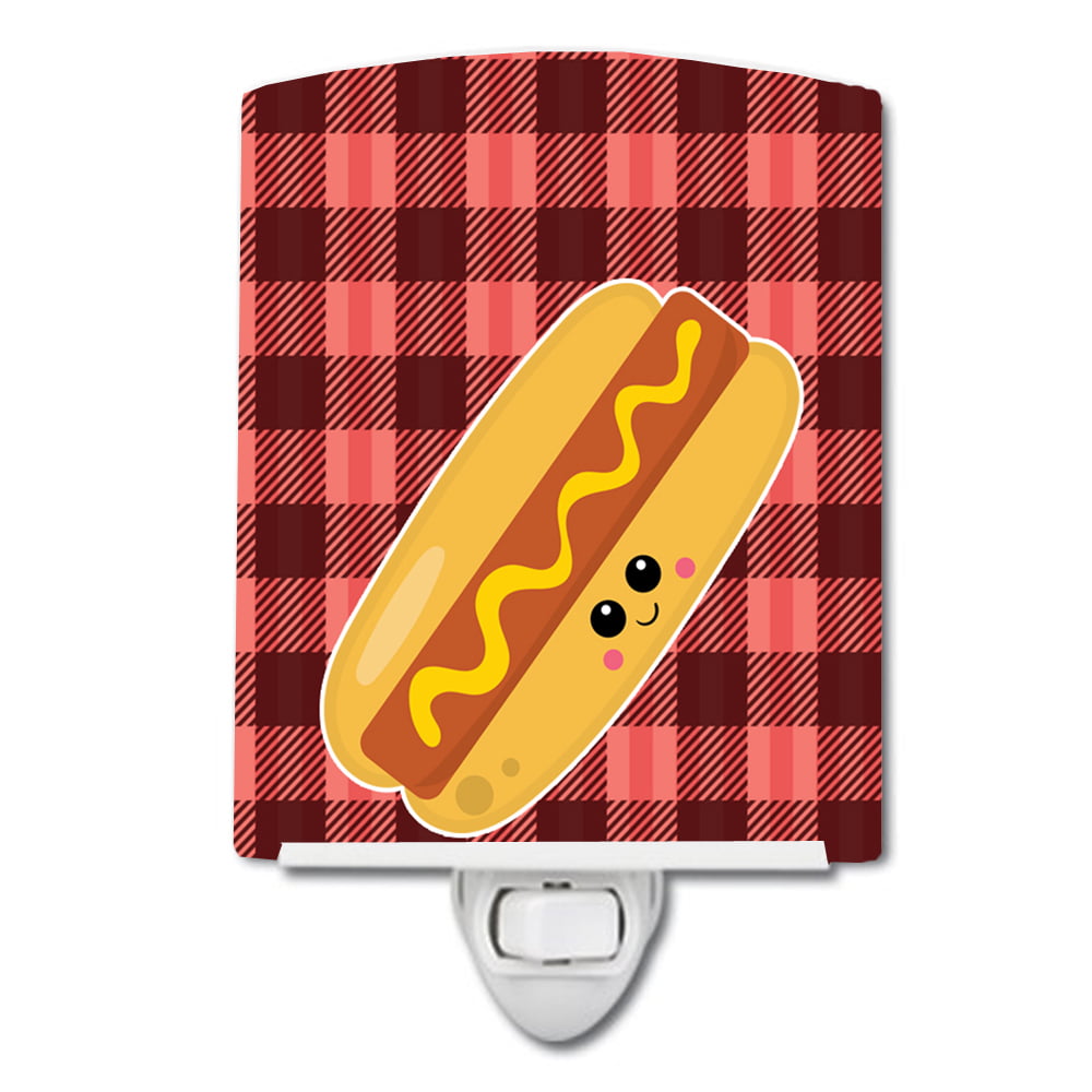 BB7045CNL Hot Dog Face Ceramic Night Light